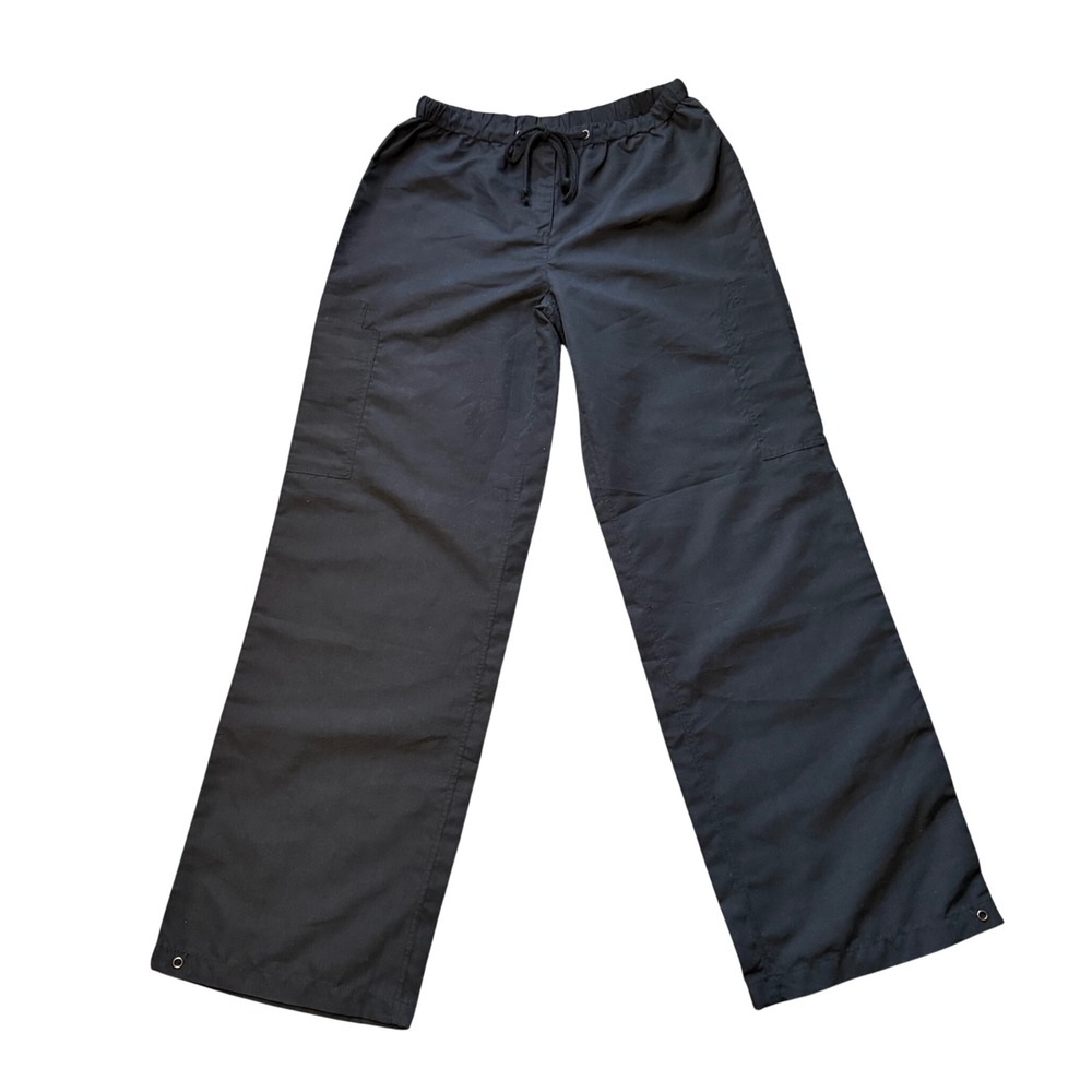 Urban Groove Womens Black Cargo Pants, S‎
